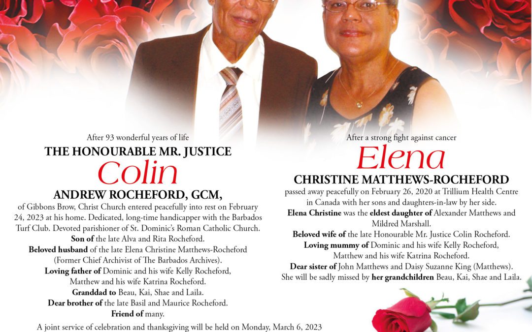 Colin and Elena Rocheford